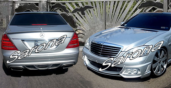 Custom Mercedes S Class  Sedan Body Kit (2007 - 2013) - $2470.00 (Manufacturer Sarona, Part #MB-070-KT)